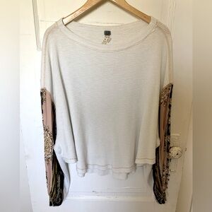 Free People Drop Shoulder Long Sleeve Top